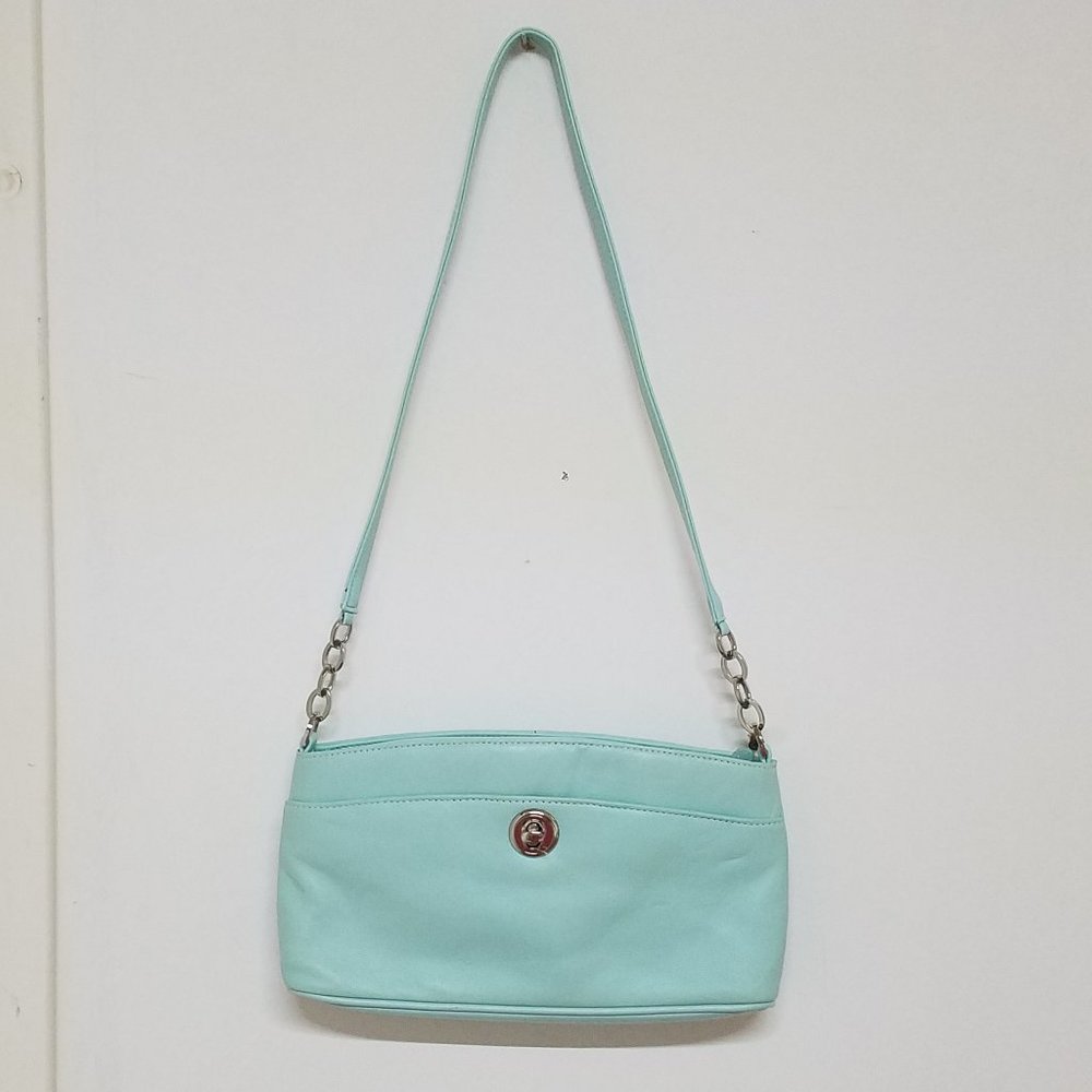 Marlo Mint Green Women's Leather Shoulder Purse